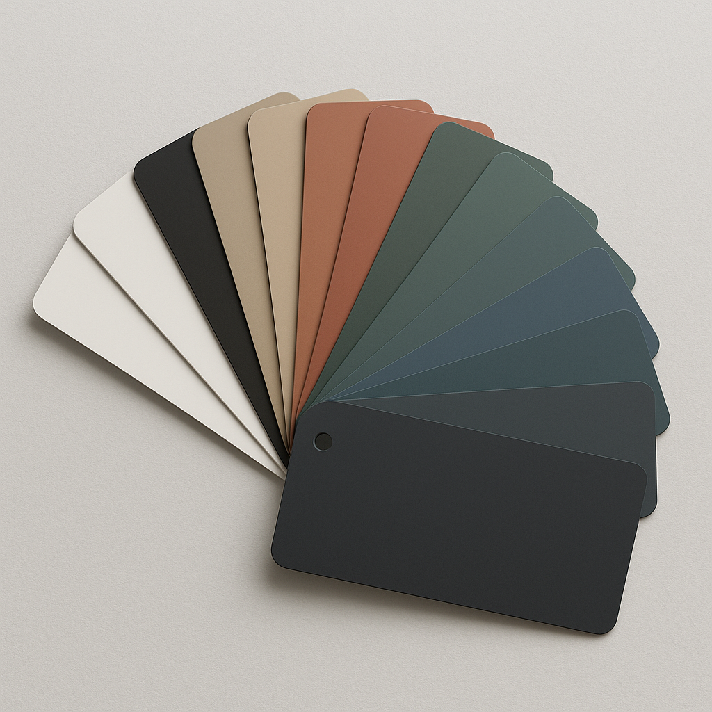 Uni kleuren Melamine/HPL