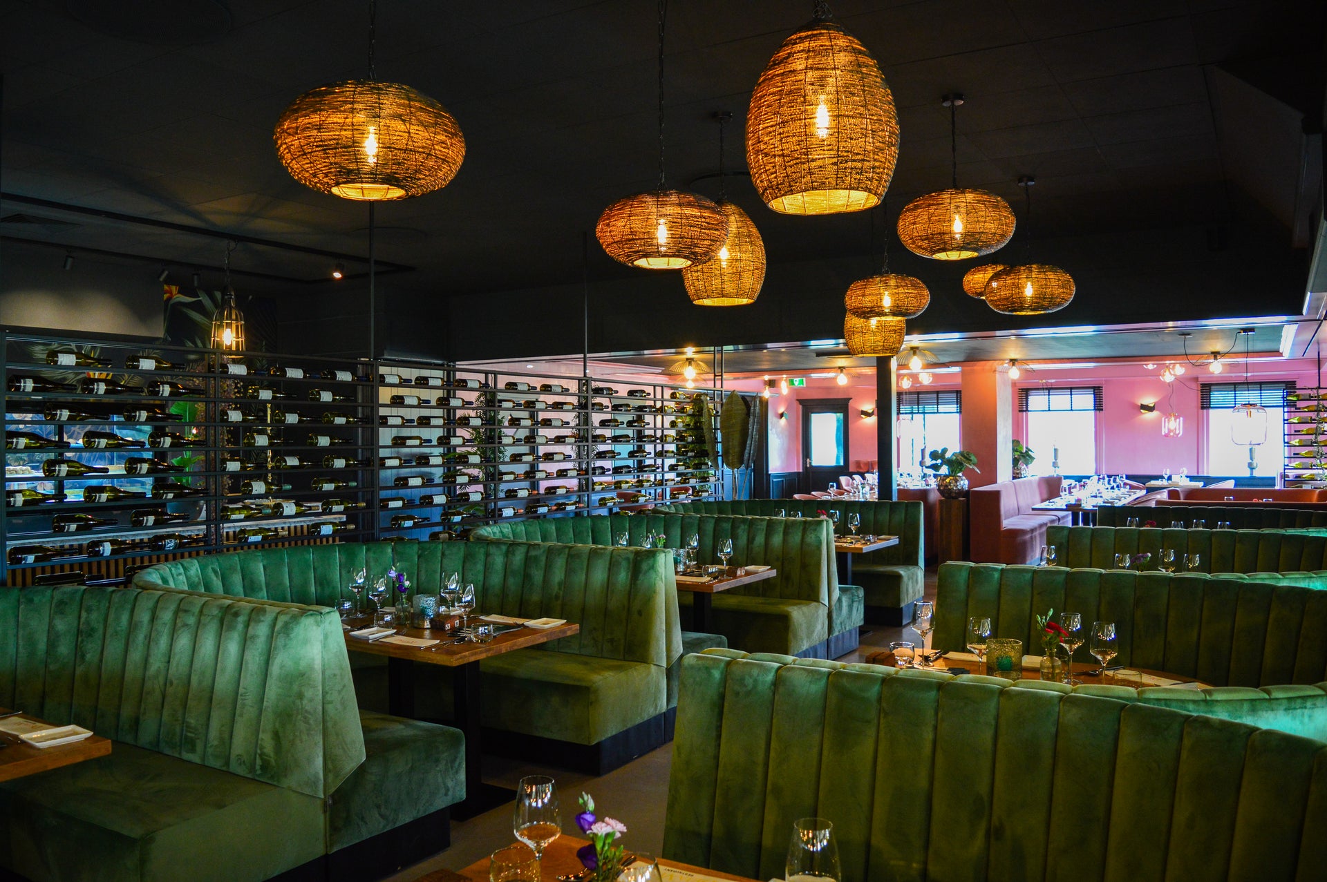 Horeca U-bank UB-07 – Maatwerk U-vormige bank met hoge rug