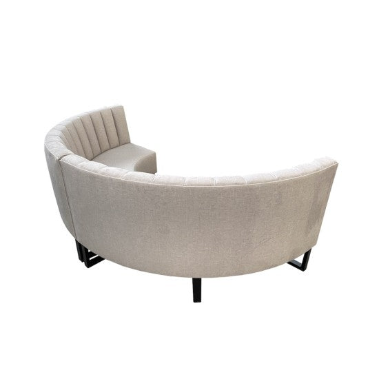 Horecabank Rond RB-09 – met stalen frame