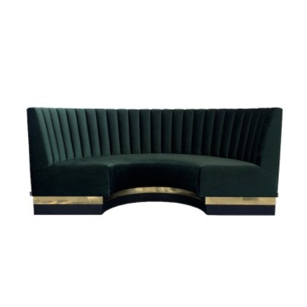 Horecabank Rond RB-06 – met dubbele onderbak