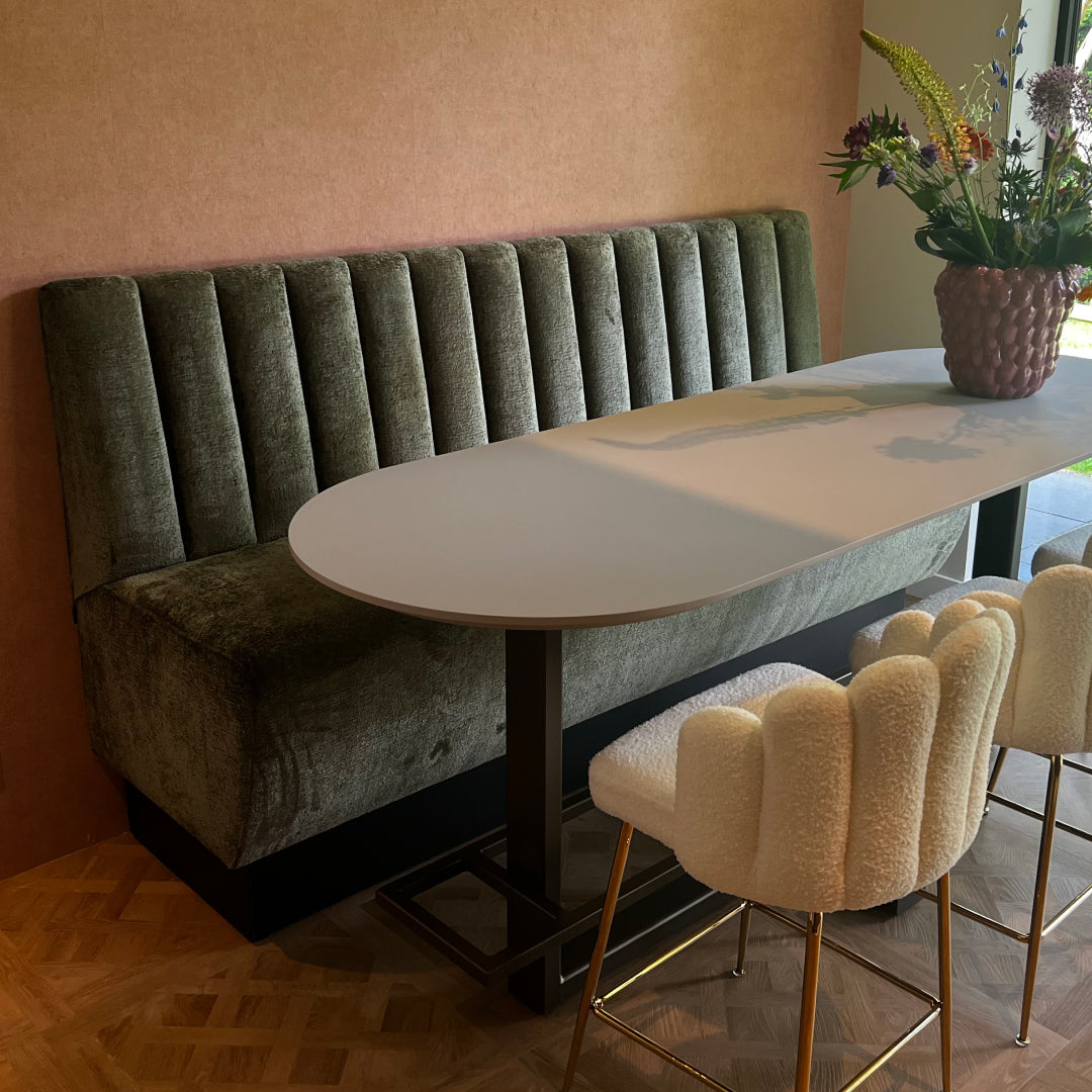 Horeca Barbank MBB-01 – Luxe bank met verticale banen