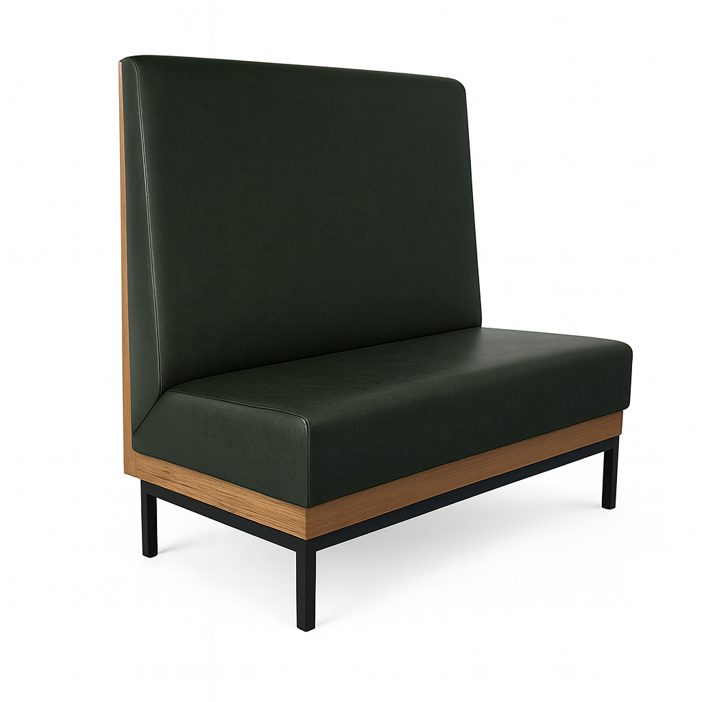 Horecabank MB-27 – Hoge Rug Maatwerk Horecabank