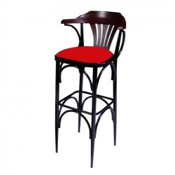 Barkruk Toronto Rood