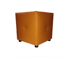 Poef Orange 40x40